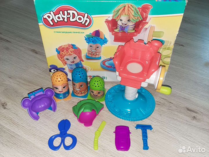 Игровой набор Play-Doh Сумасшедшие прически