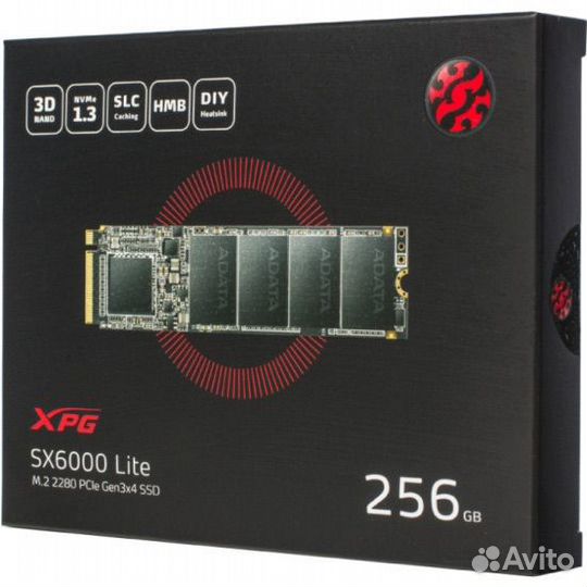 Adata SX6000 Lite 256Gb Новый