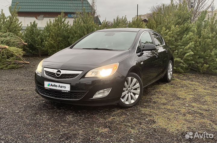 Opel Astra 1.6 AT, 2011, 176 500 км