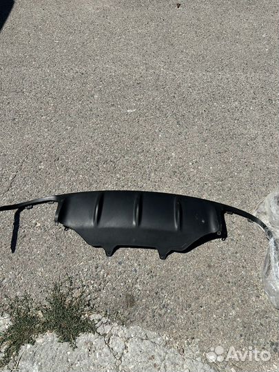 Диффузор задний porsche macan s