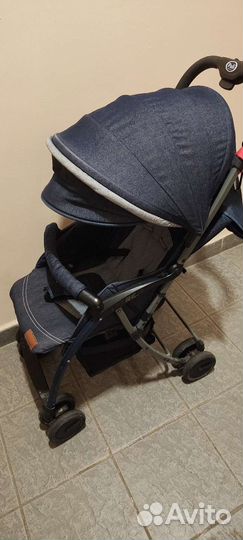 Прогулочная коляска Pali Tre.9-Denim Blue