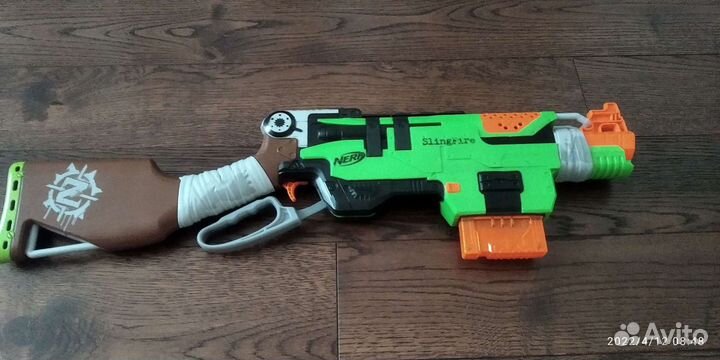 Бластер Нерф Зомби Страйк Слингфайр