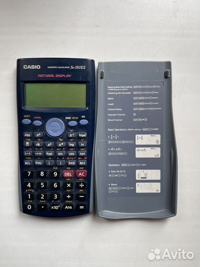 Калькулятор casio fx 350ES