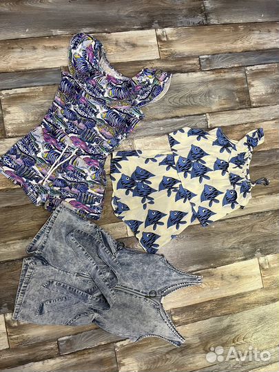 Платья пакетом, 134-140