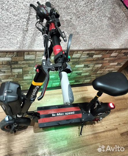 Электросамокат kugoo maxspeed с изоляцией с завода
