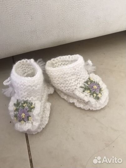 Пинетки для девочки нарядные