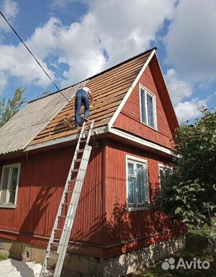 Замена ремонт /крыши/устранение протечки