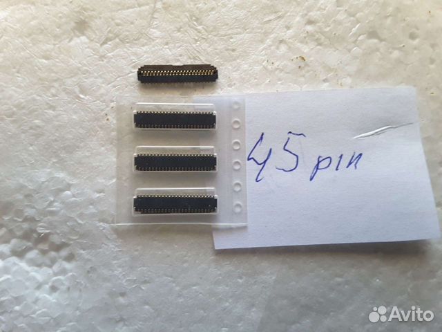 Коннектор 45 pin под шлейфы тачскринов и дисплеев