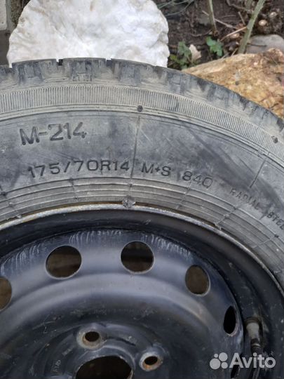 R14 Таганка М-214 175/70, PCD 4x100 DIA 56.1