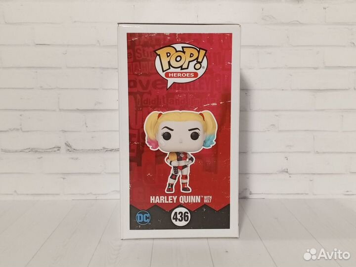 Funko Pop Harley Quinn with belt №436 (DC)