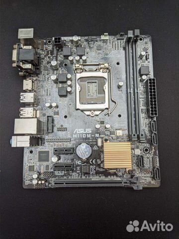 Материнская плата asus h110m-r купить в Москве | Электроника | Авито