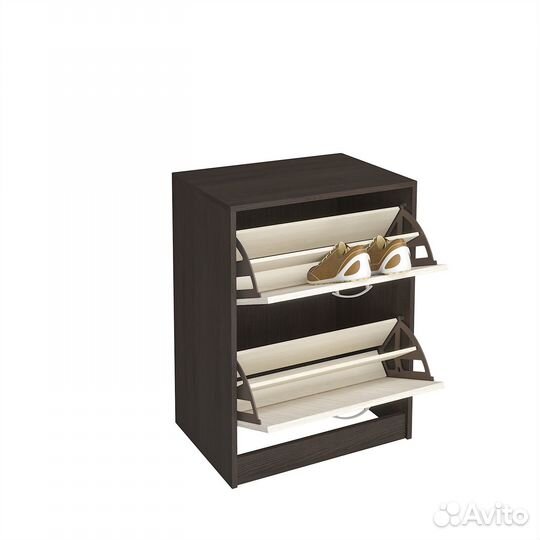 Обувница Вега об-1 венге/дуб белфорд