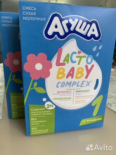 Молочная каша агуша