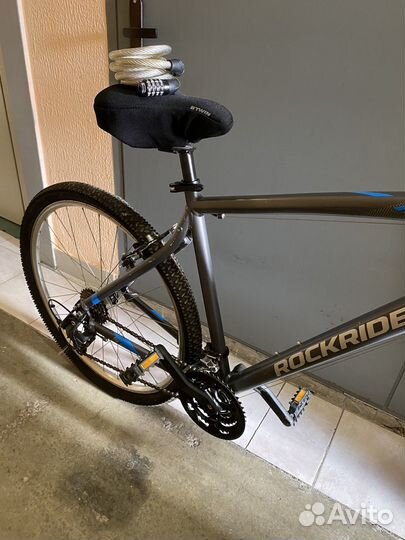 Велосипед Rockrider ST100 (серый + допы)