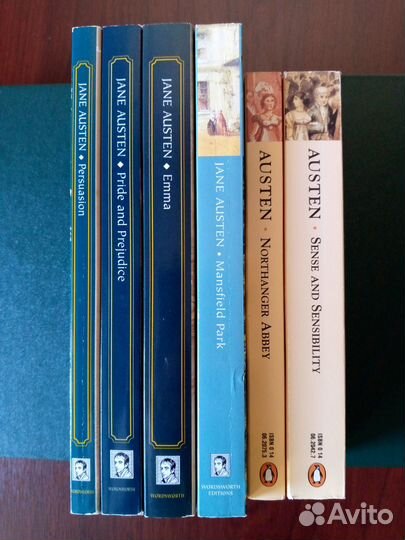 Джейн Остен, 3 книги в оригинале