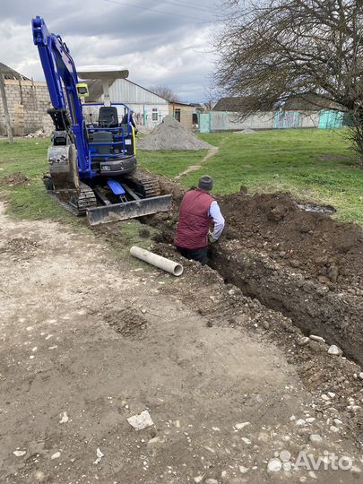 Услуги мини экскаватора