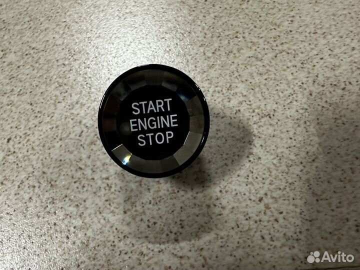 Кнопка старт стоп (хрусталь) BMW