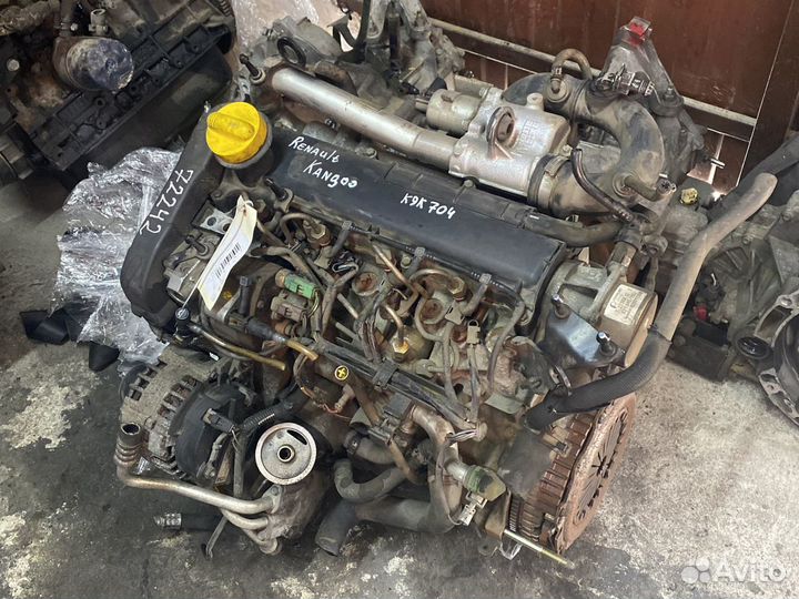 Двигатель к9к704 Renault Kangoo 1.5dci к9к702