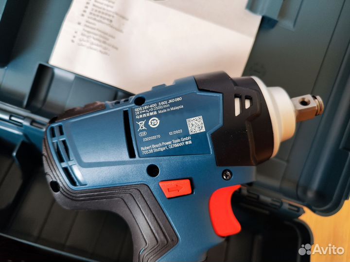 Гайковерт Bosch GDS 18V-400