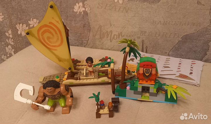 Lego 41150 disney моана