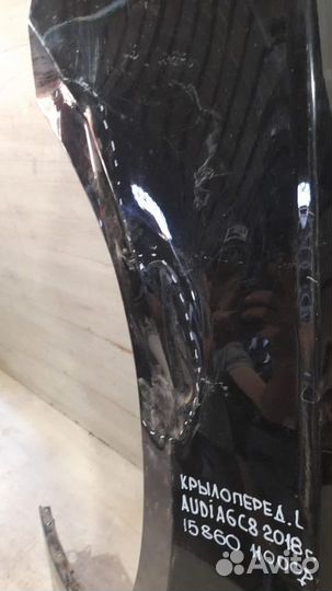 Крыло переднее левое Audi A6 C8 С 2018 Года