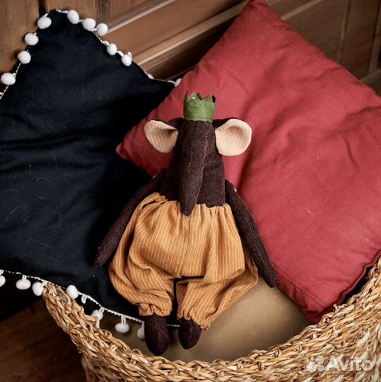 Мягкая игрушка Слоник-принц Роберт