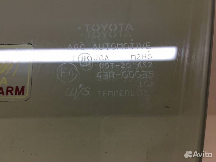 Стекло двери передней левой Toyota Camry V40 2006