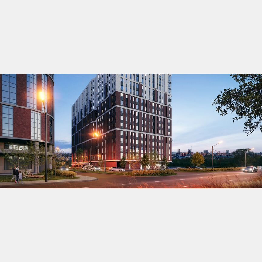 Апартаменты-студия, 30,1 м², 5/15 эт.