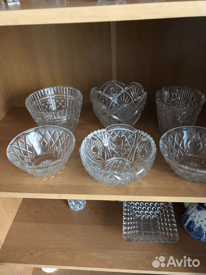 Хрустальная посуда СССР
