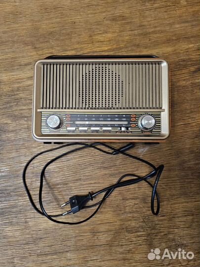 Блютуз Bluetooth колонк Kemai MD-510BT ретро Новый