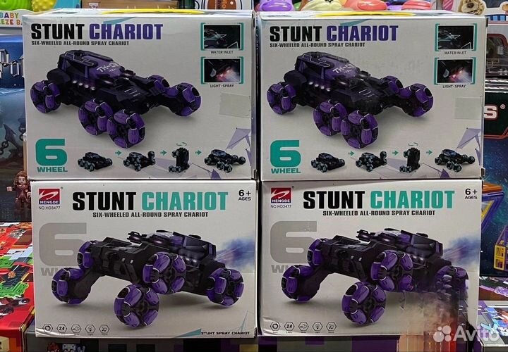 Машинка на радиоуправлении 6+