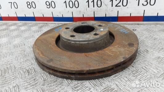 Диск тормозной передний audi A8 D3 (HEA28P601)