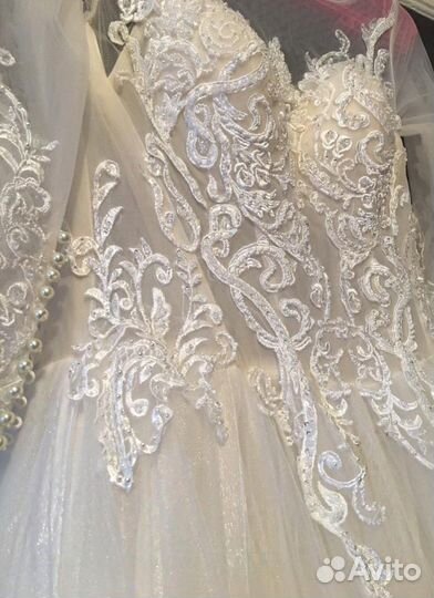 Свадебное платье пышное