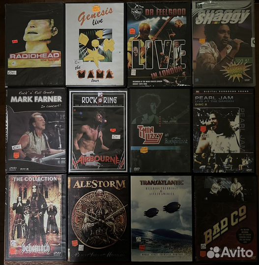 Музыкальные DVD диски