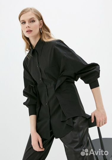 Maison margiela рубашки черные. Размер S