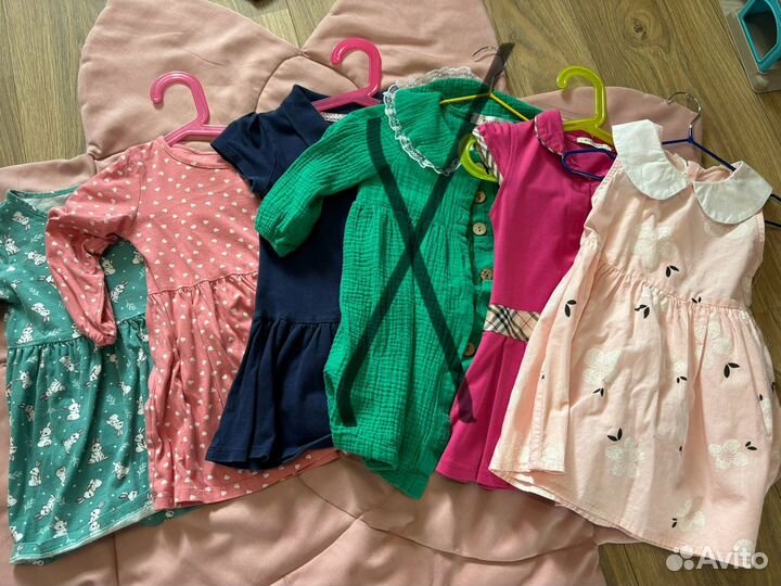 Платья для девочки в сад 98