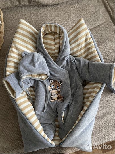 Конверт на выписку зимний