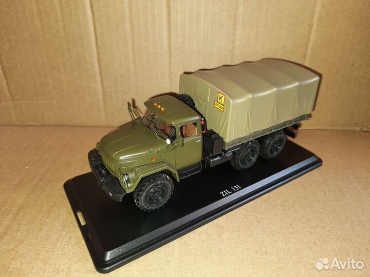Модель грузовика ЗИЛ-131 1/43