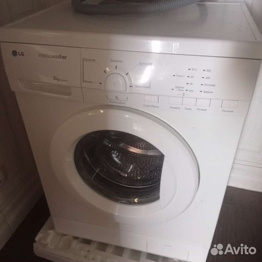 Стиральная машина бу lg 5 кг