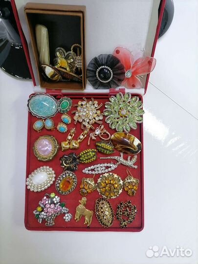 Брошь винтажная