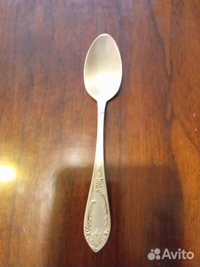 Ложка серебряная чайная времён СССР