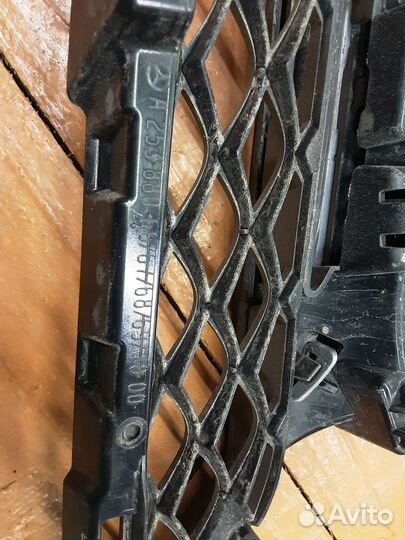 Решетка радиатора mersedes glc amg night x253