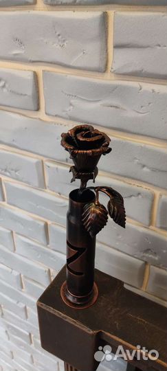 Роза из металла