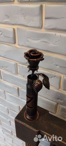 Роза из металла