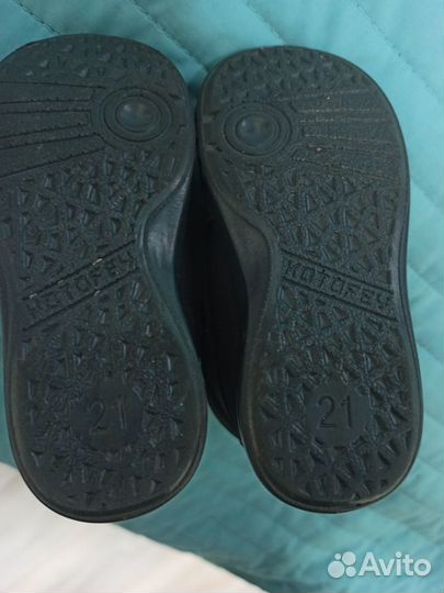 Ботинки детские 21 размер