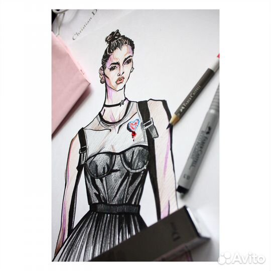 Базовый курс иллюстрации (fashion illustration)