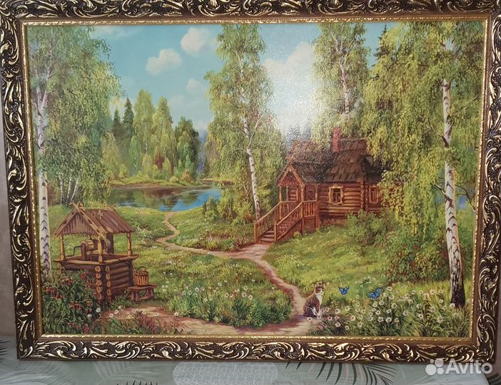 Интерьерная картина бу