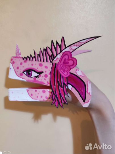 Бумажные драконы на руку