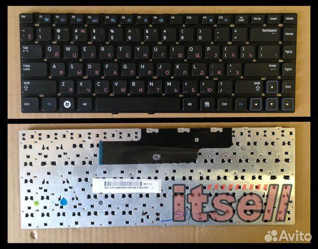 Клавиатура для ноутбука SAMSUNG NP300E3 NP300E4