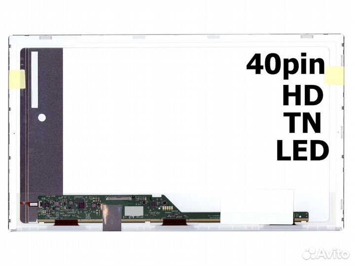 Матрица, экран для ноутбука Asus N53JL, N53Jn, N53